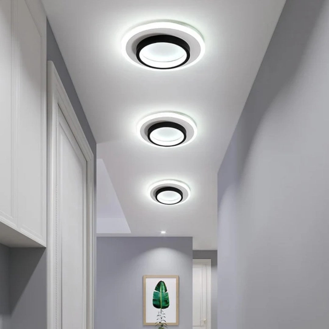 Nowoczesna Okrągła Lampa Sufitowa LED