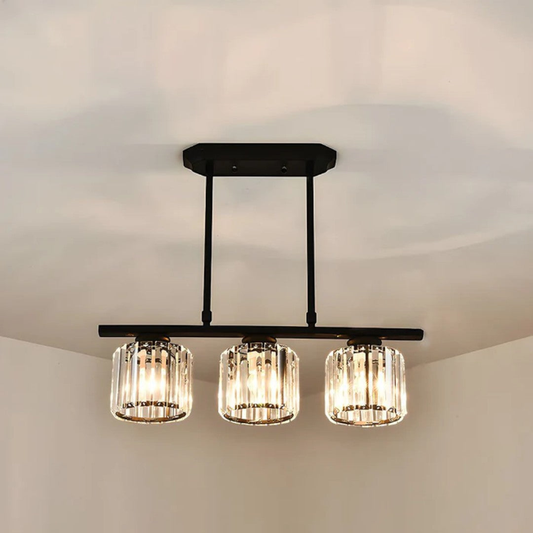 Skandynawska Szklana Lampa Wisząca Do Wnętrz