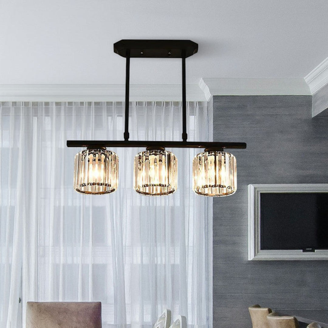 Skandynawska Szklana Lampa Wisząca Do Wnętrz