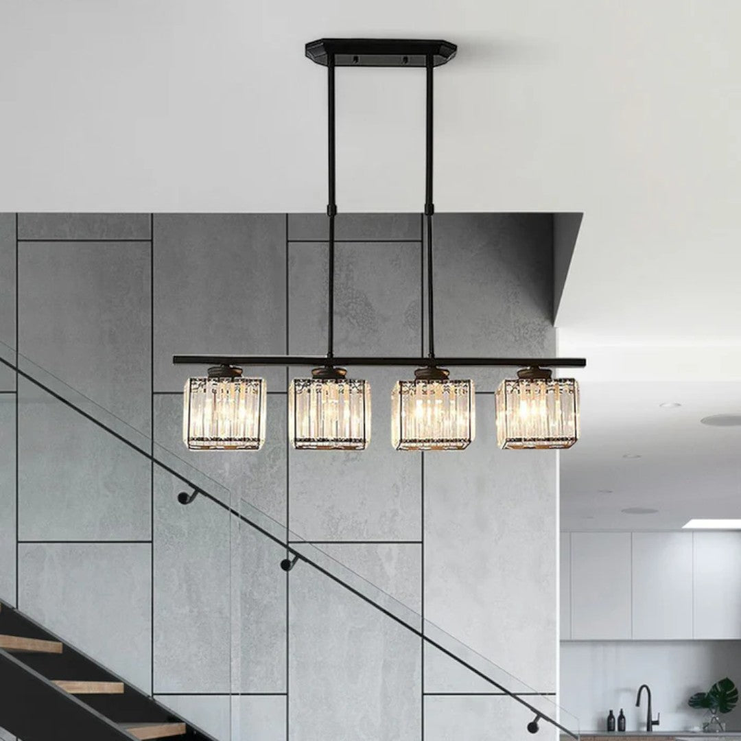 Skandynawska Szklana Lampa Wisząca Do Wnętrz