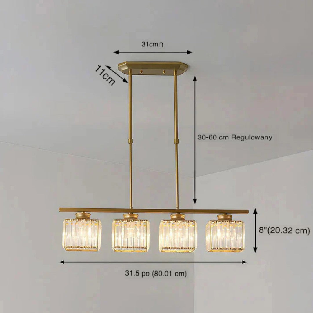 Skandynawska Szklana Lampa Wisząca Do Wnętrz