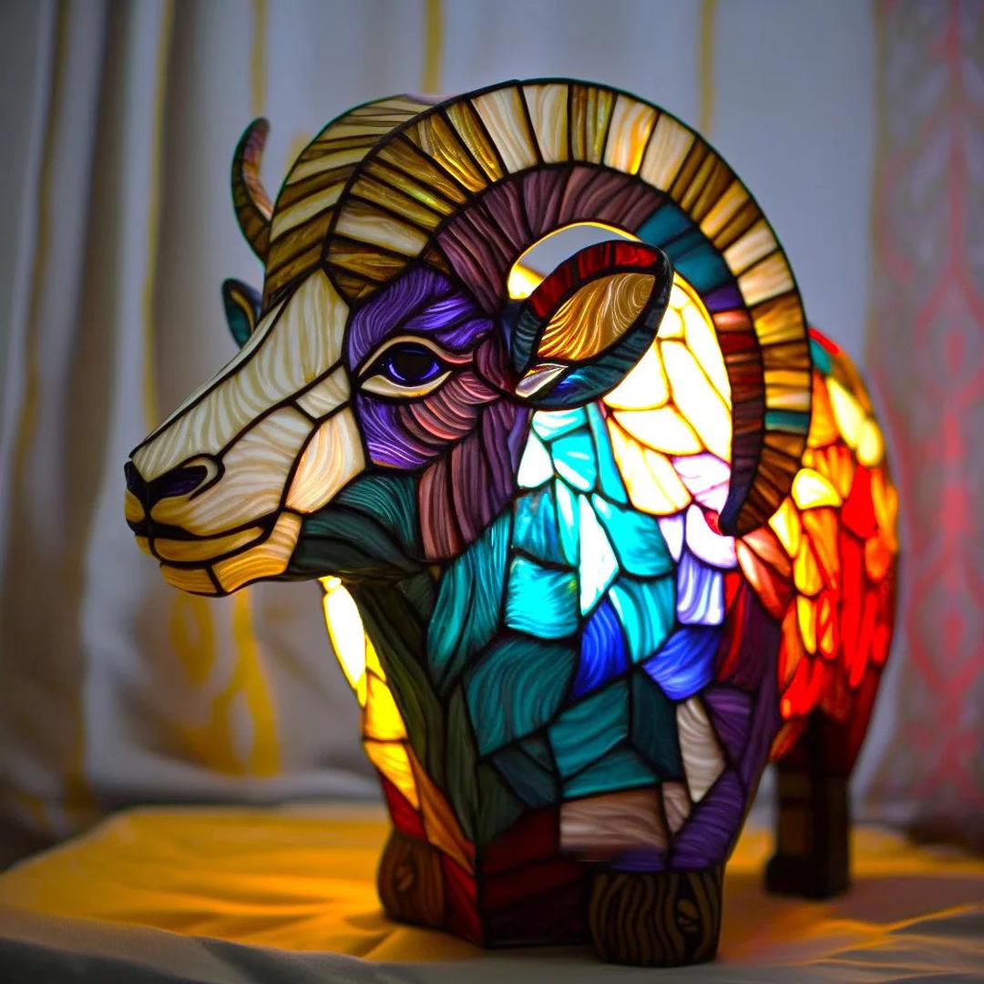 Dekoracyjna Kolorowa Lampka Nocna Z Motywem Zwierzęcym