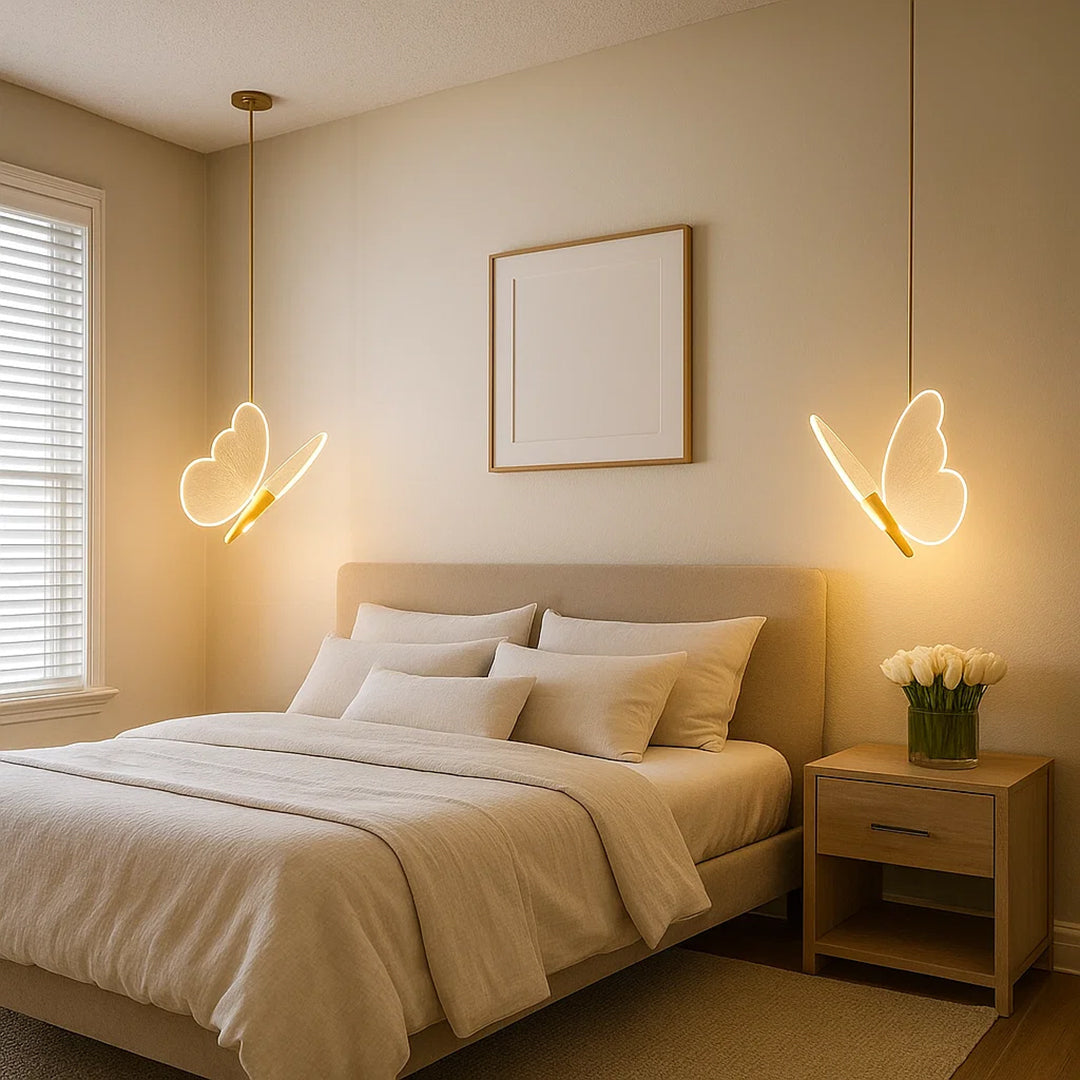 Lampa Wisząca W Kształcie Motyla