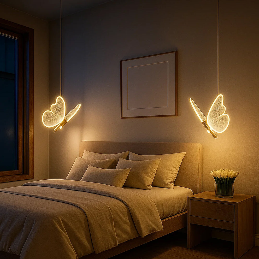 Lampa Wisząca W Kształcie Motyla