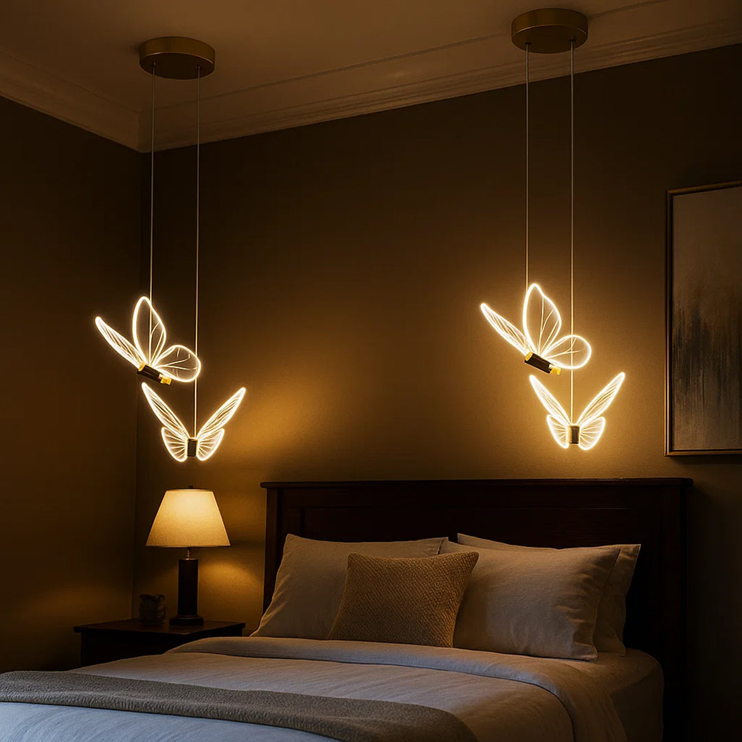 Lampa Wisząca W Kształcie Motyla
