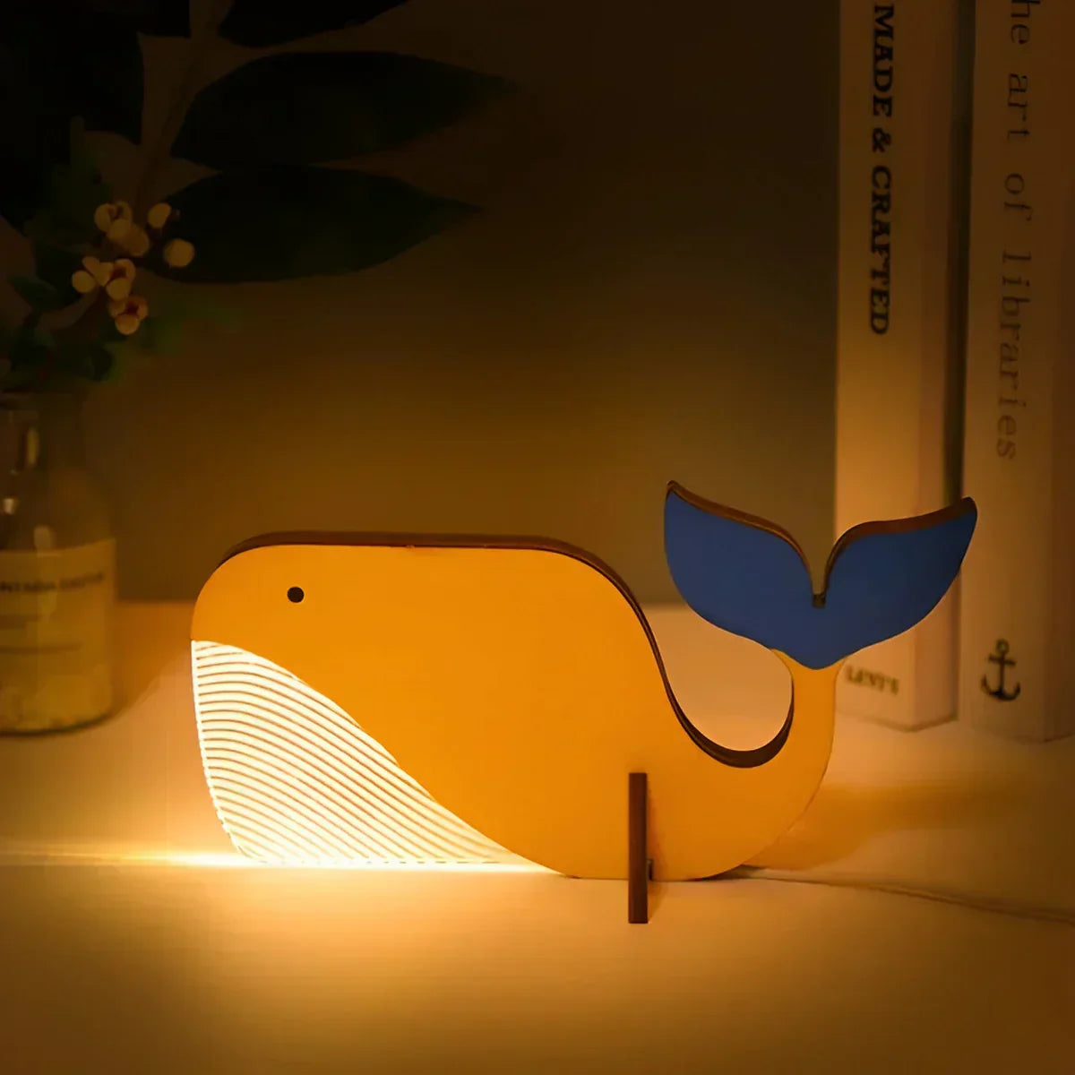 Lampa Stołowa LED Z Motywem Zwierzęcym