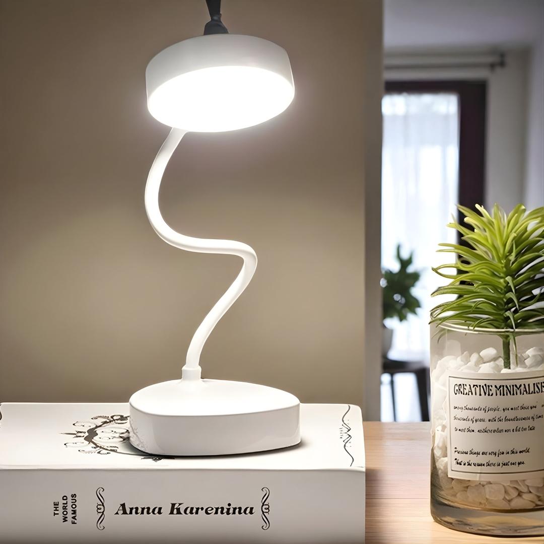 Lampa Biurkowa LED Z Regulacją Jasności I Zintegrowanym Światłem