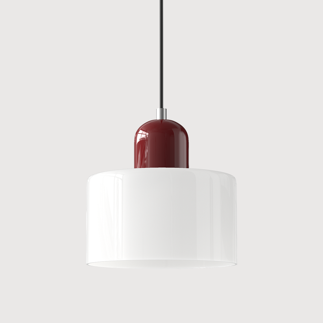 Szklana Lampa Wisząca Bauhaus