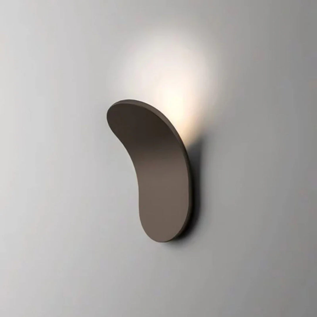 Zakrzywiona Skandynawska Lampa Ścienna