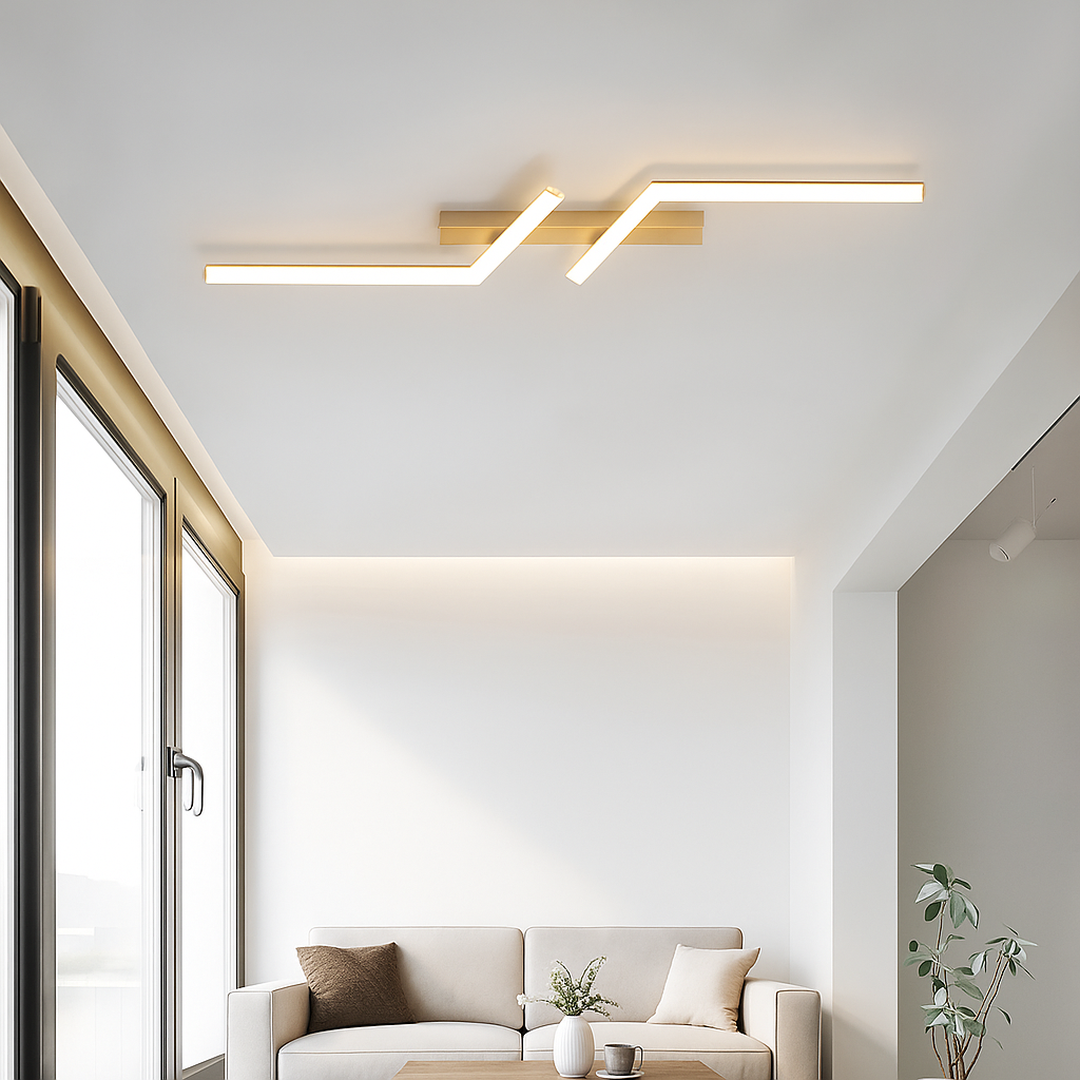 Minimalistyczna Liniowa Lampa Sufitowa LED