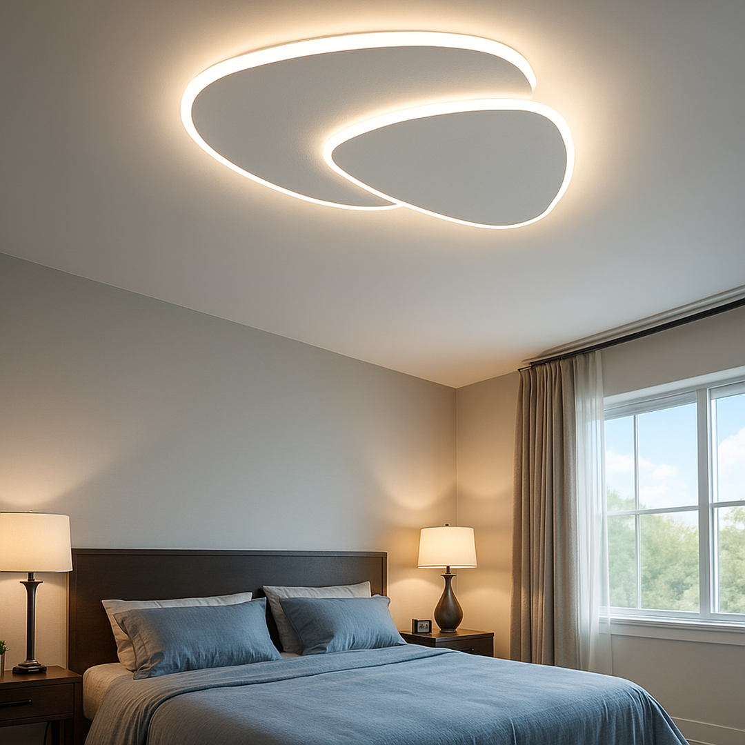 Nowoczesna Ściemnialna Lampa Sufitowa LED