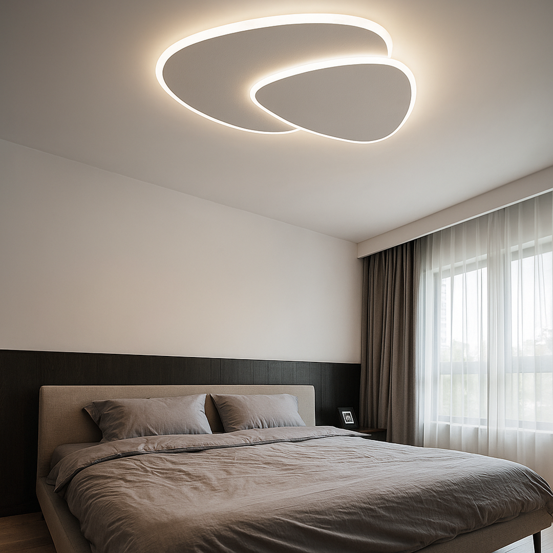Nowoczesna Ściemnialna Lampa Sufitowa LED