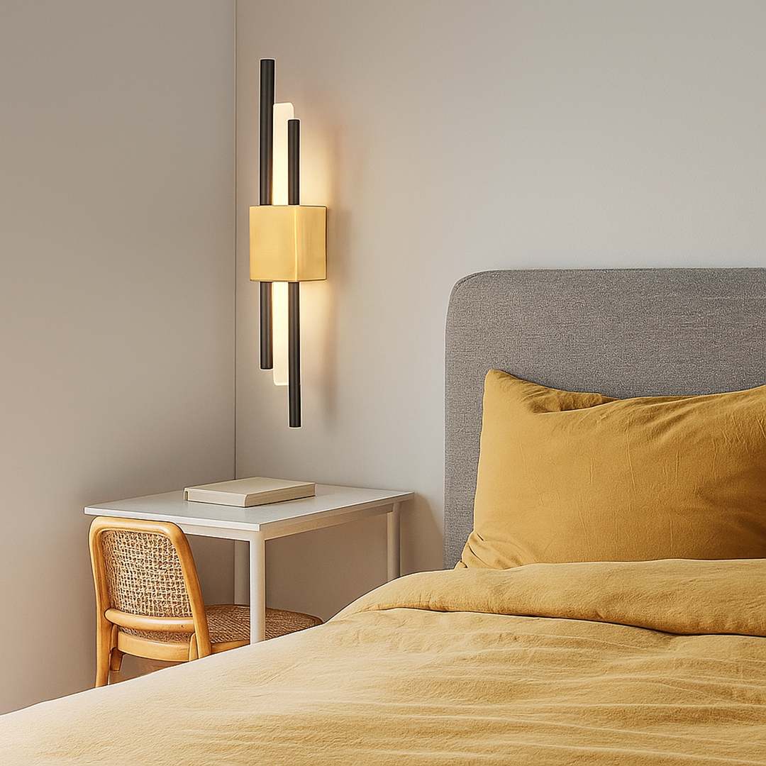 Lampa ścienna do oświetlenia wnętrza