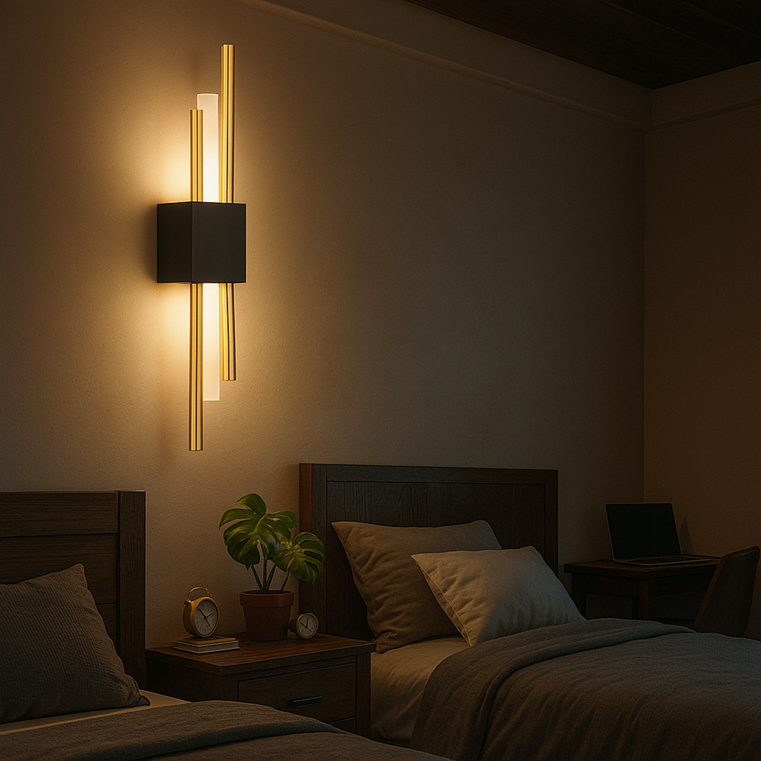 Lampa ścienna do oświetlenia wnętrza