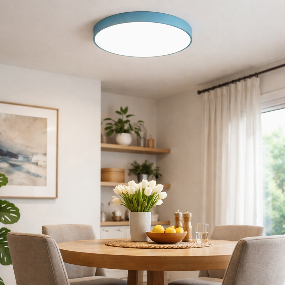 Nowoczesna Okrągła Lampa Sufitowa LED – Eleganckie Oświetlenie Wnętrz