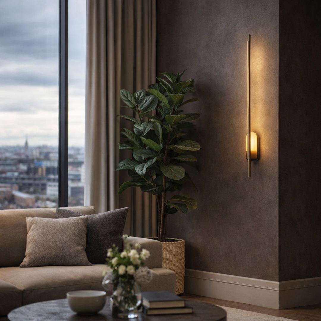 Nowoczesna Lampa Ścienna w Stylu Skandynawskim – Minimalistyczne Oświetlenie Wnętrz