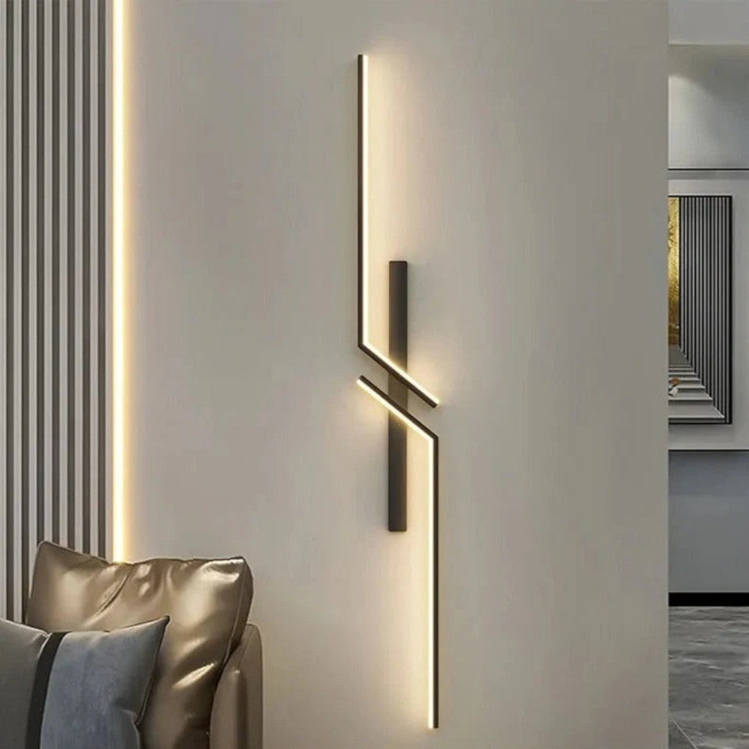 Nowoczesna Geometryczna Lampa Ścienna LED