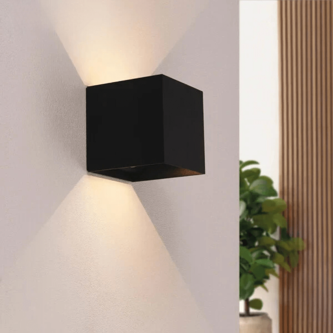 Bezprzewodowa Kostkowa Lampa Ścienna LED