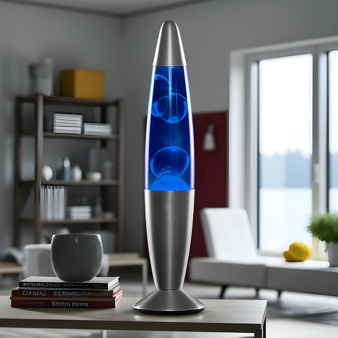 Retro Lampa LED Lava Z Zmieniającymi Się Kolorami