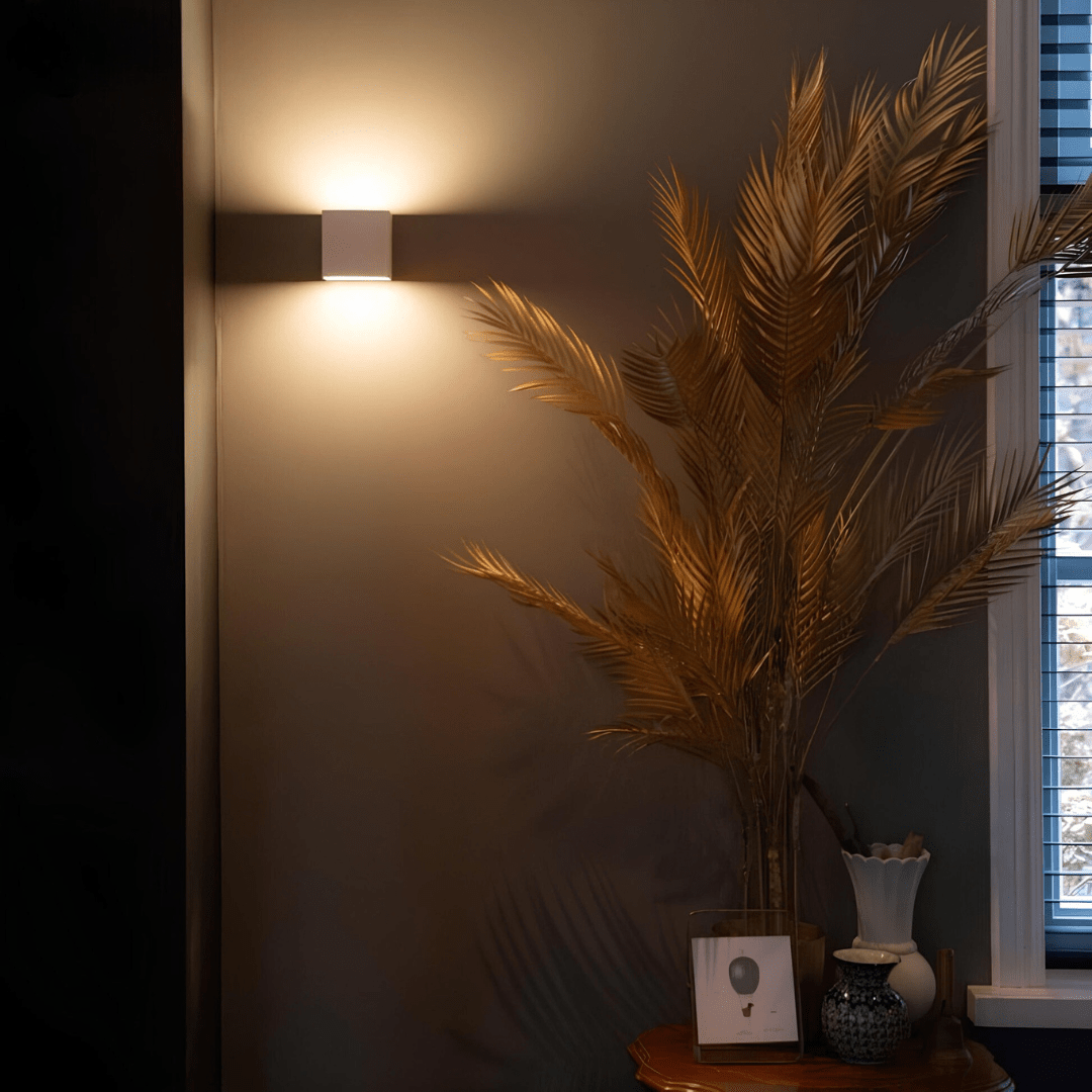Bezprzewodowa Kostkowa Lampa Ścienna LED