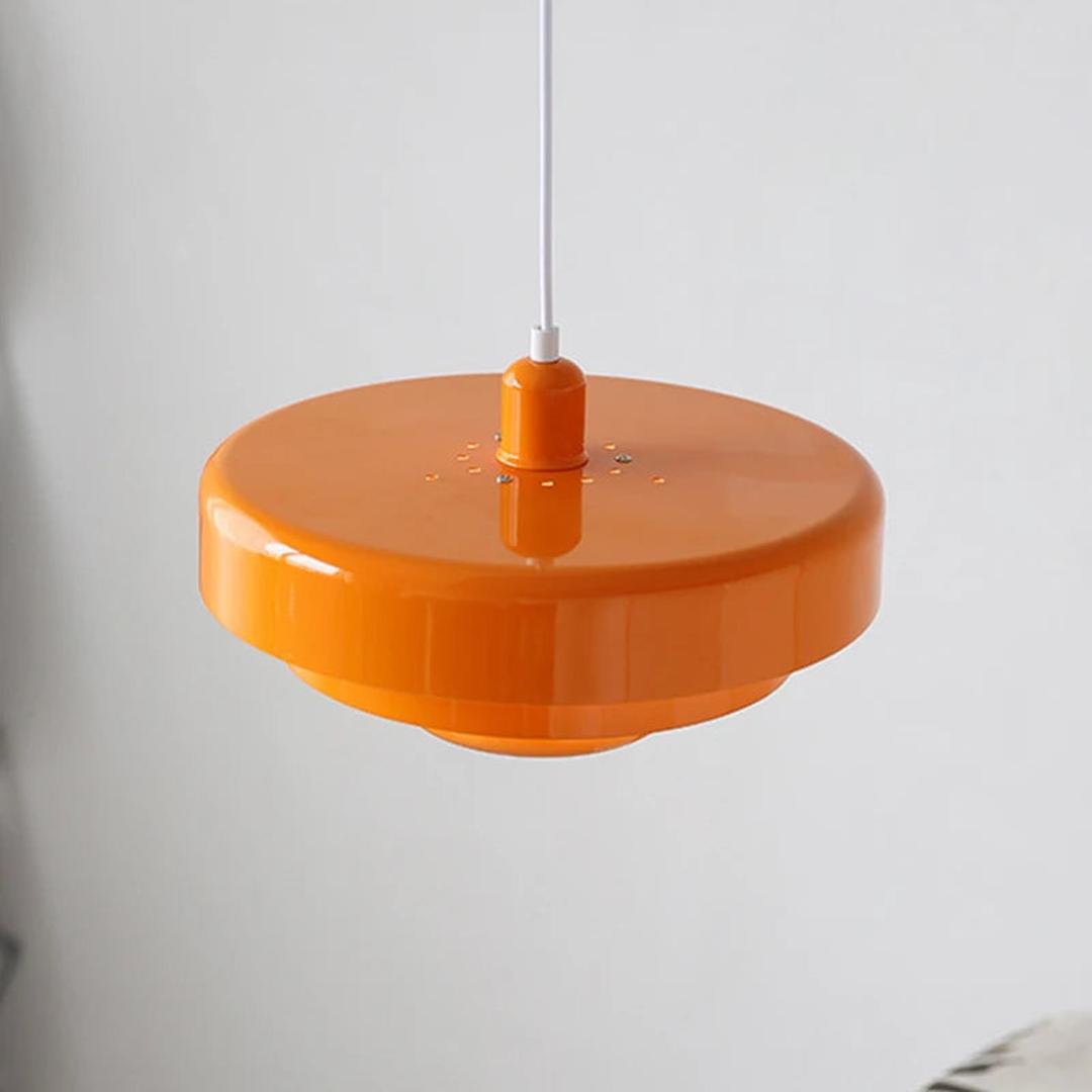 Włoska Metalowa Lampa Wisząca