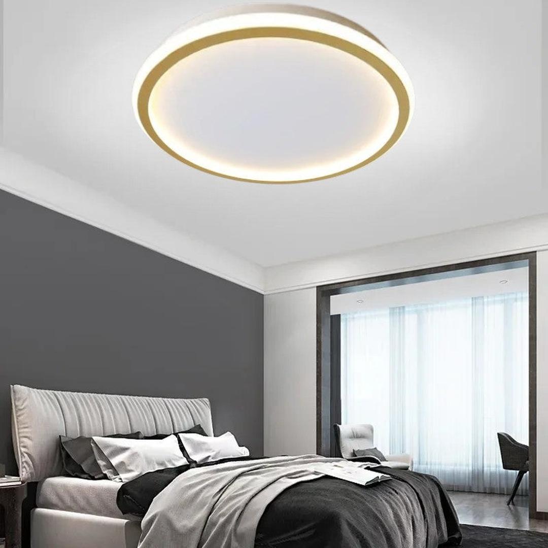 Skandynawska Okrągła Lampa Sufitowa LED