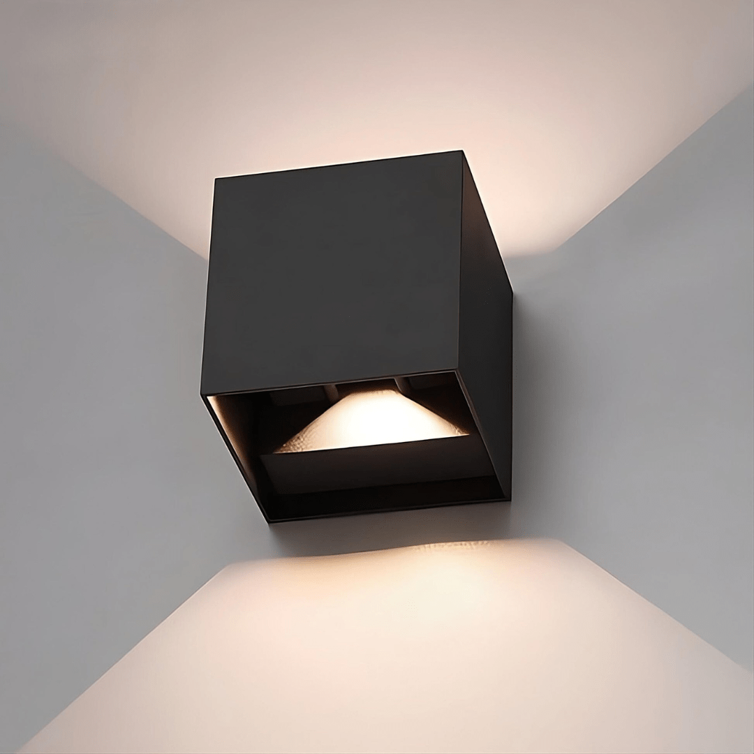 Bezprzewodowa Kostkowa Lampa Ścienna LED