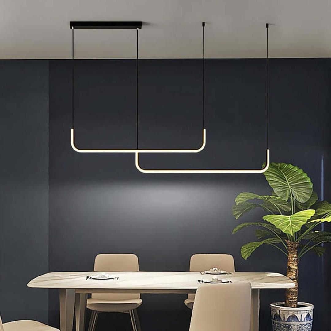 Minimalistyczna Liniowa Lampa Wisząca LED