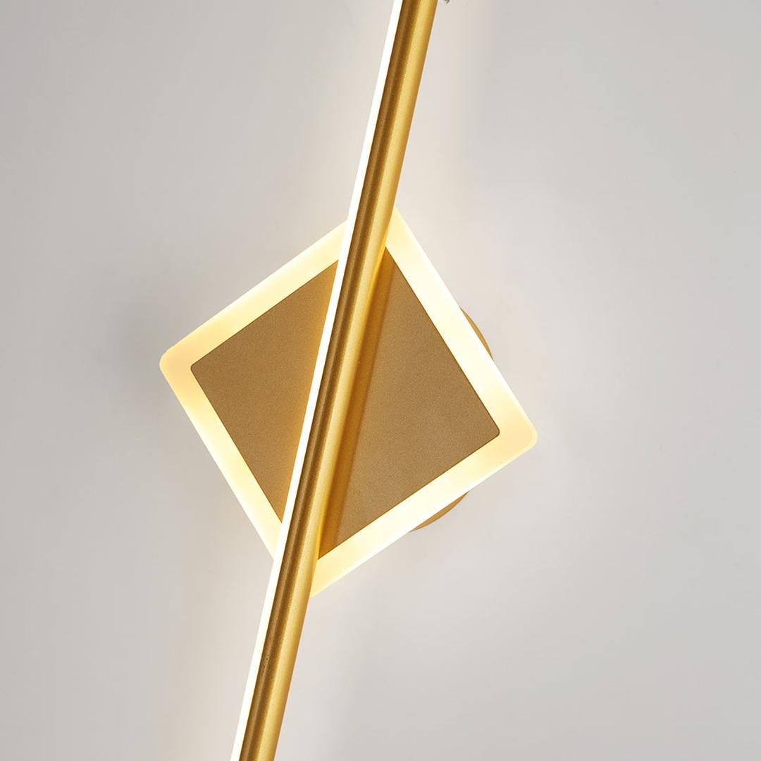 Nowoczesna Geometryczna Lampa Ścienna LED