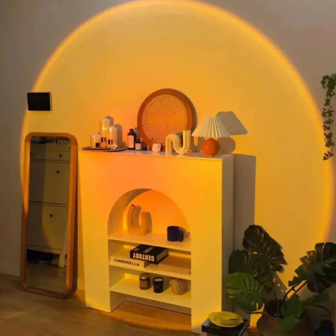 Lampa Podłogowa LED Z Projekcją