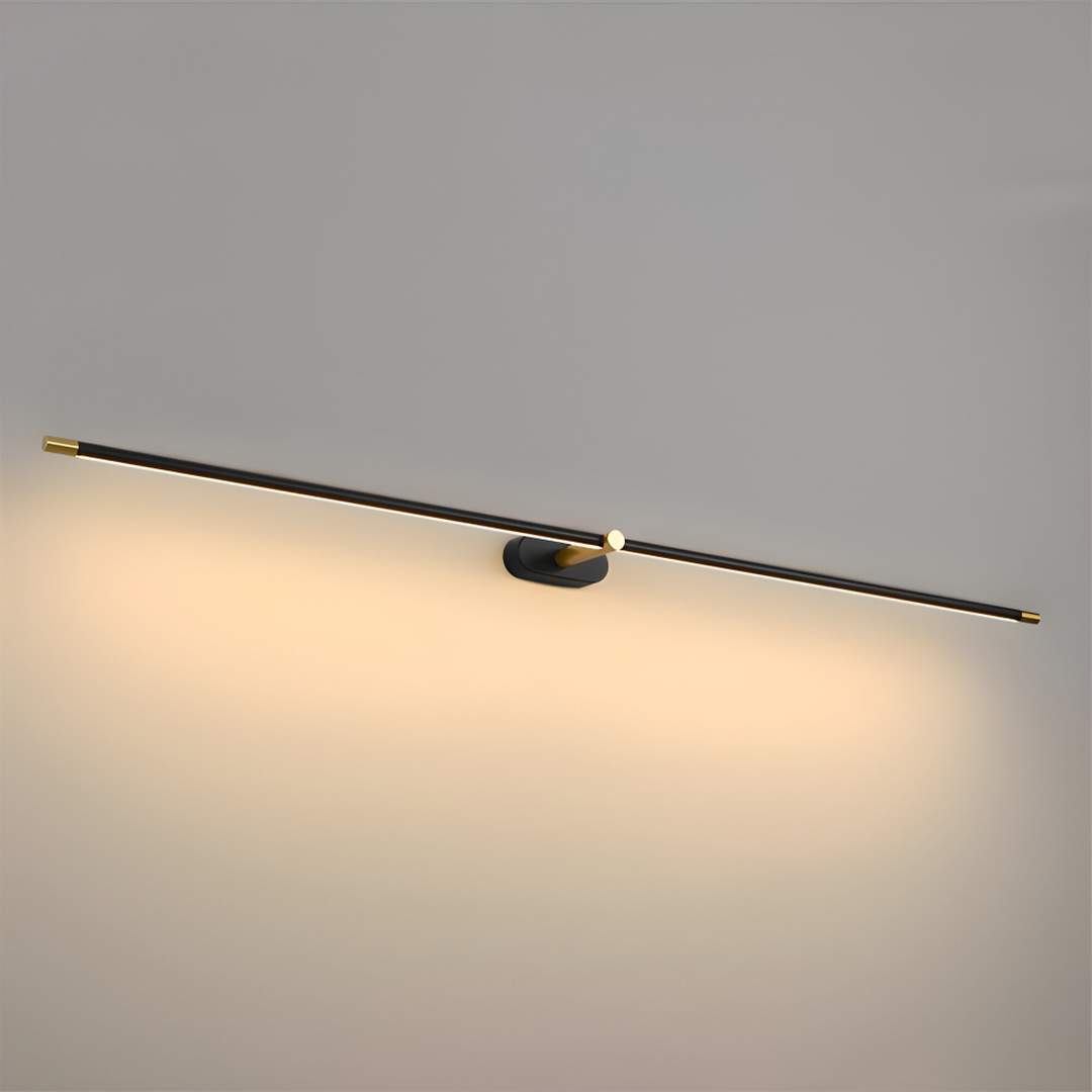 Liniowa Lampa Ścienna LED O Smukłym Profilu Z Zintegrowanym Światłem