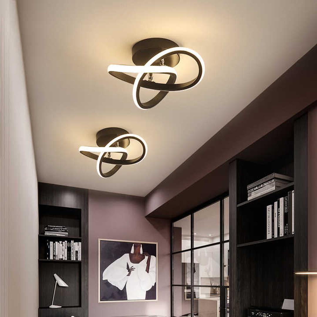Nowoczesna Lampa Sufitowa LED W Kształcie Pierścienia