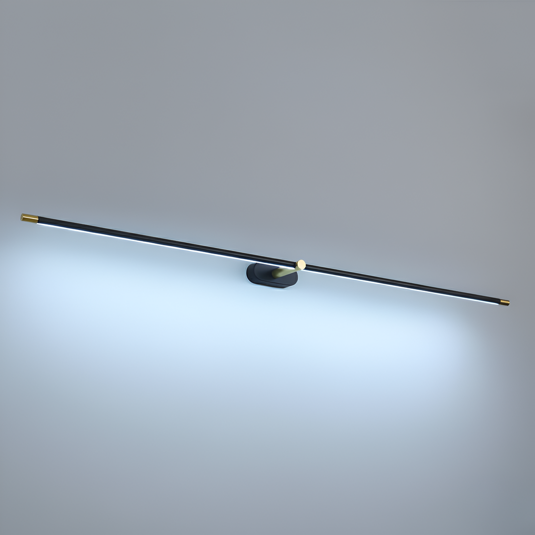 Liniowa Lampa Ścienna LED O Smukłym Profilu Z Zintegrowanym Światłem