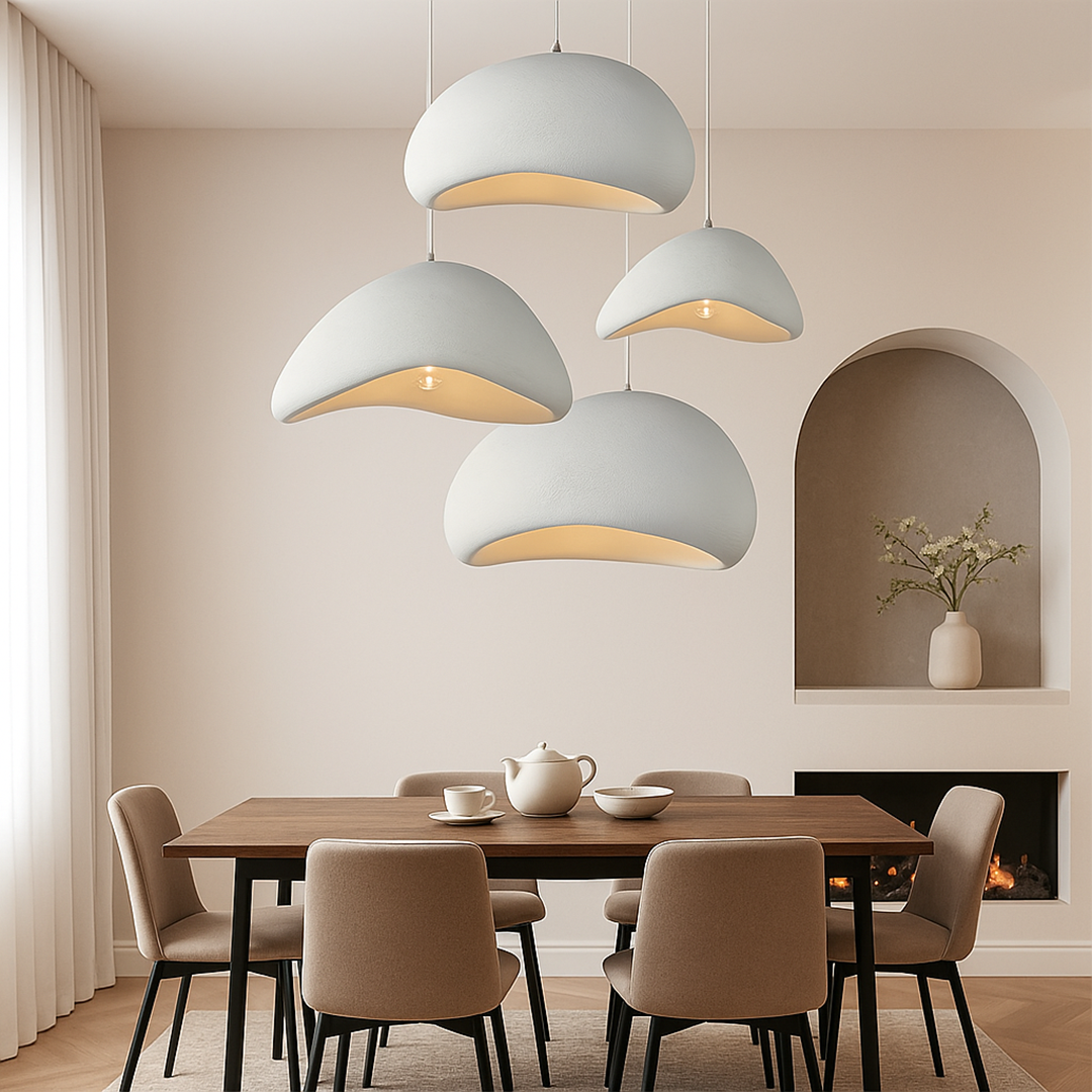 Japońska Półprzezroczysta Lampa Wisząca Cocoon