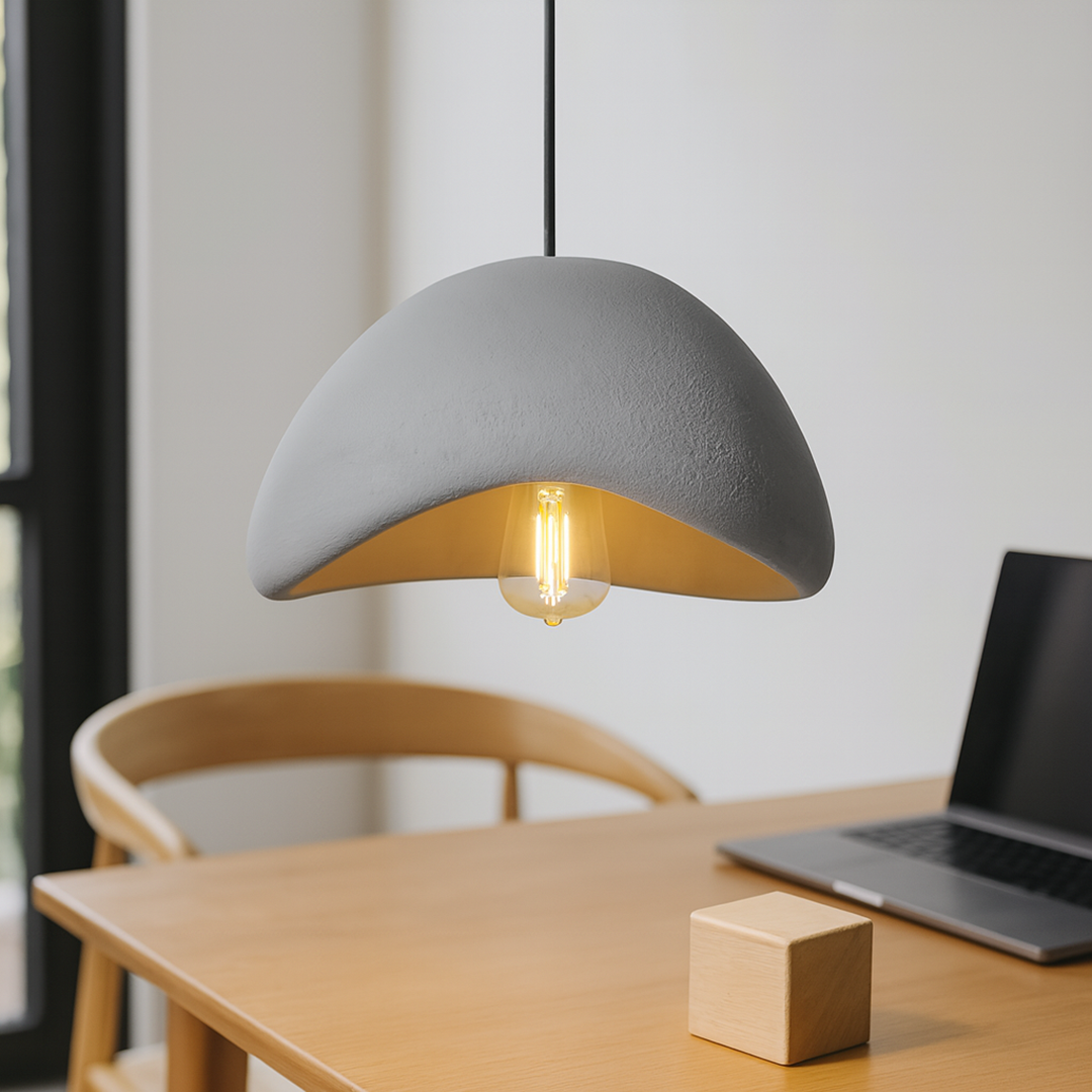 Japońska Półprzezroczysta Lampa Wisząca Cocoon
