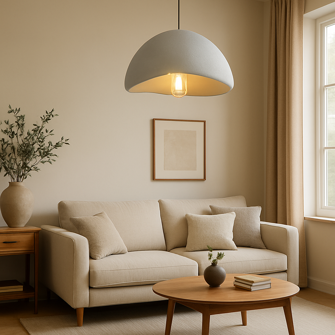Japońska Półprzezroczysta Lampa Wisząca Cocoon