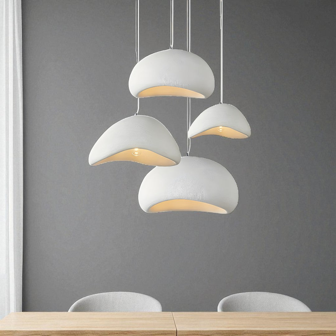 Japońska Półprzezroczysta Lampa Wisząca Cocoon