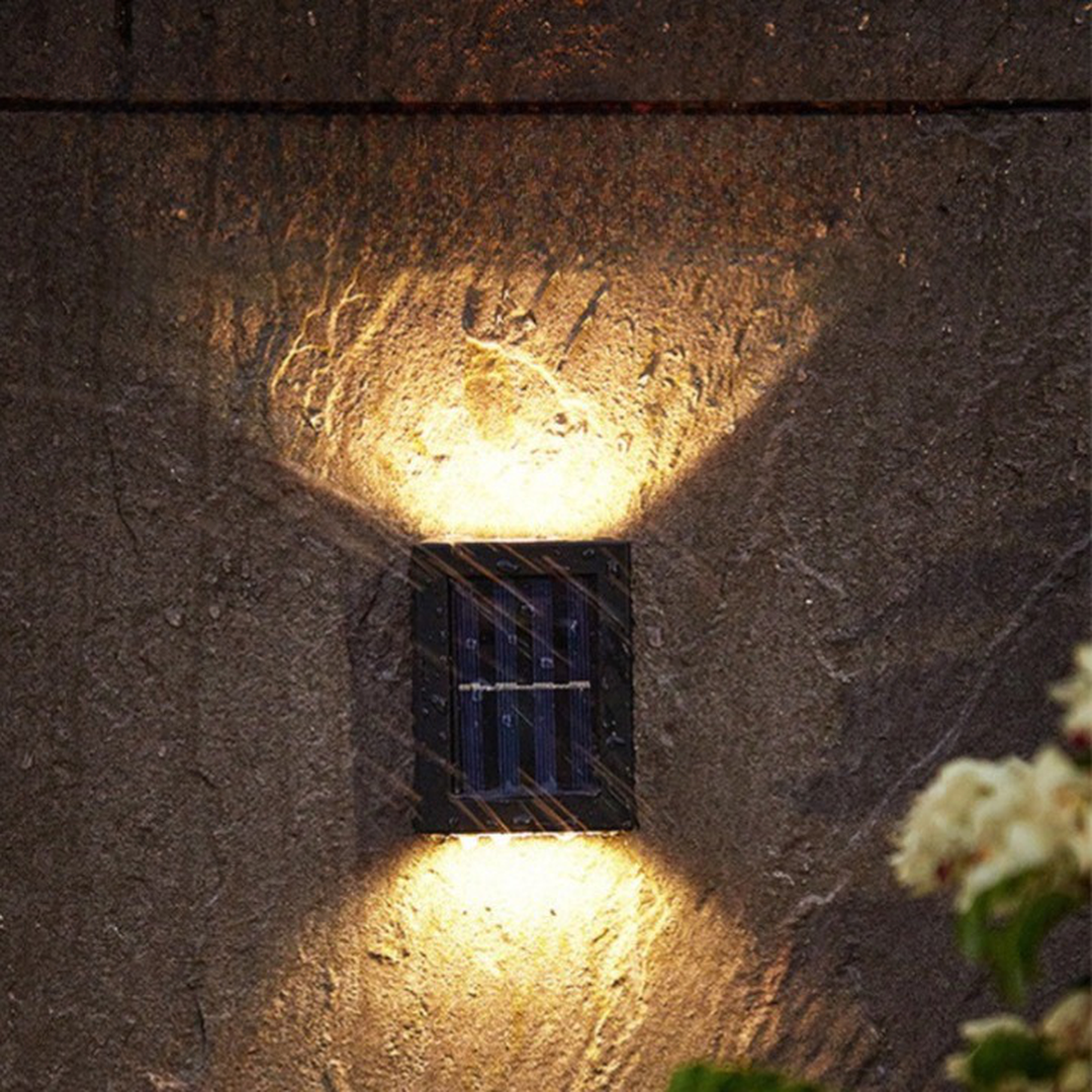 Zewnętrzna Solarna Lampa Ścienna LED
