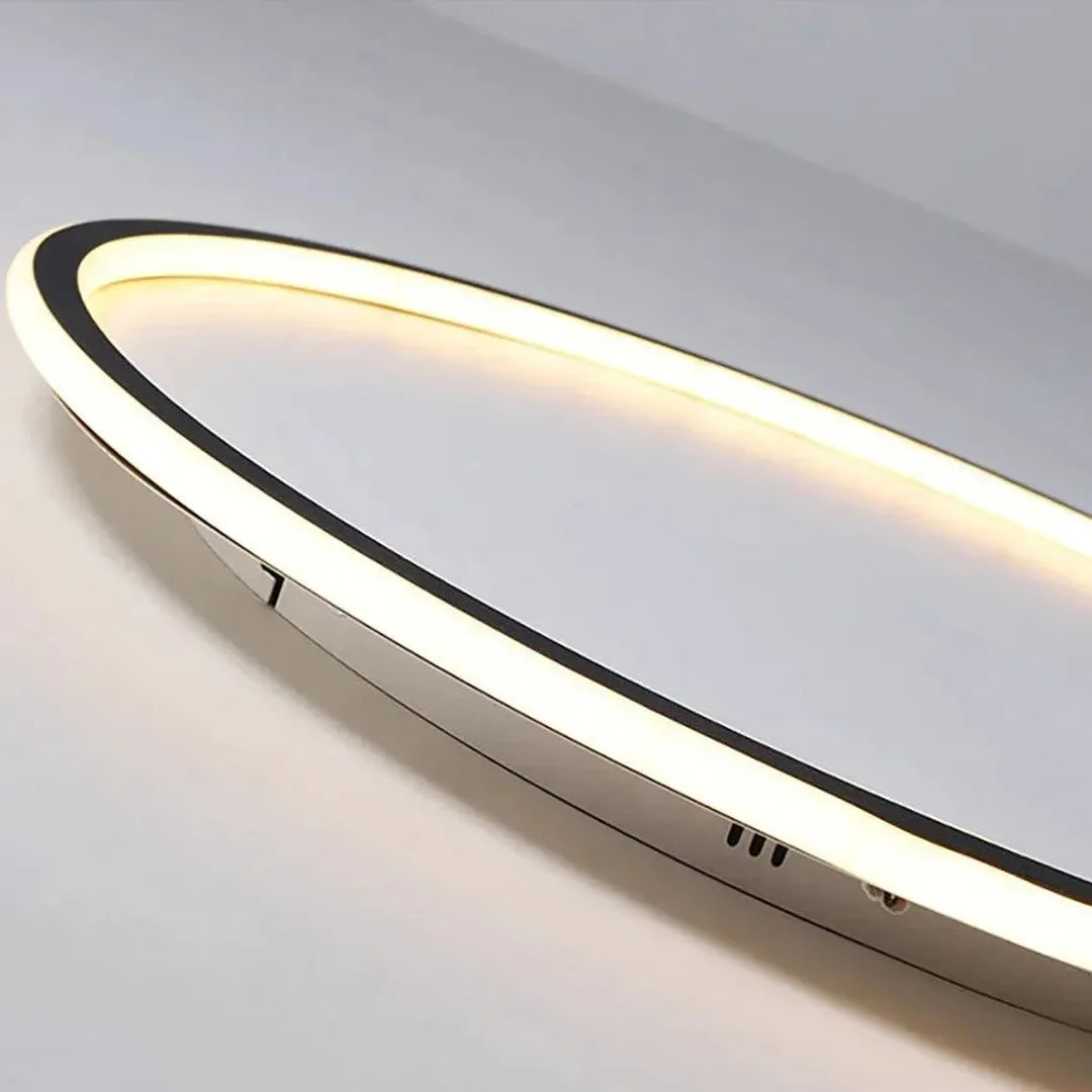 Skandynawska Okrągła Lampa Sufitowa LED