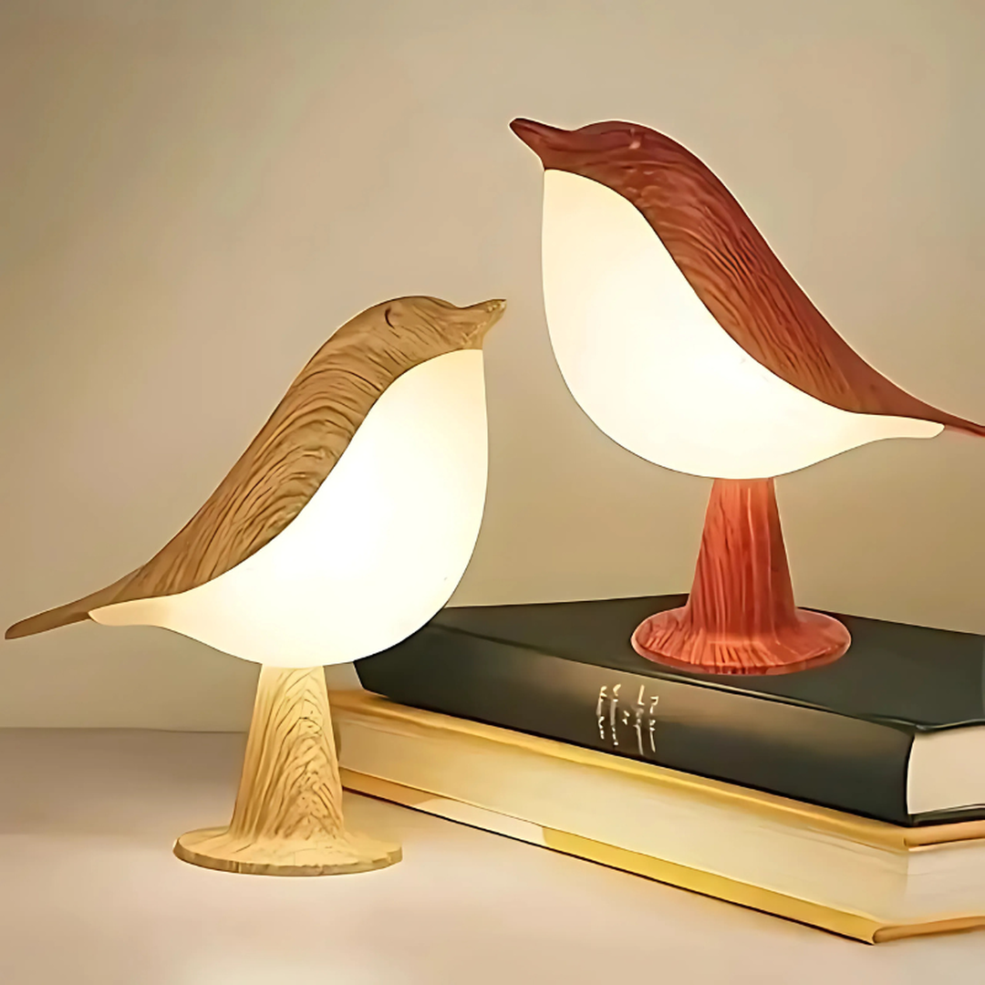 Lampa LED Z Dyfuzorem Aromaterapeutycznym Z Motywem Ptaka