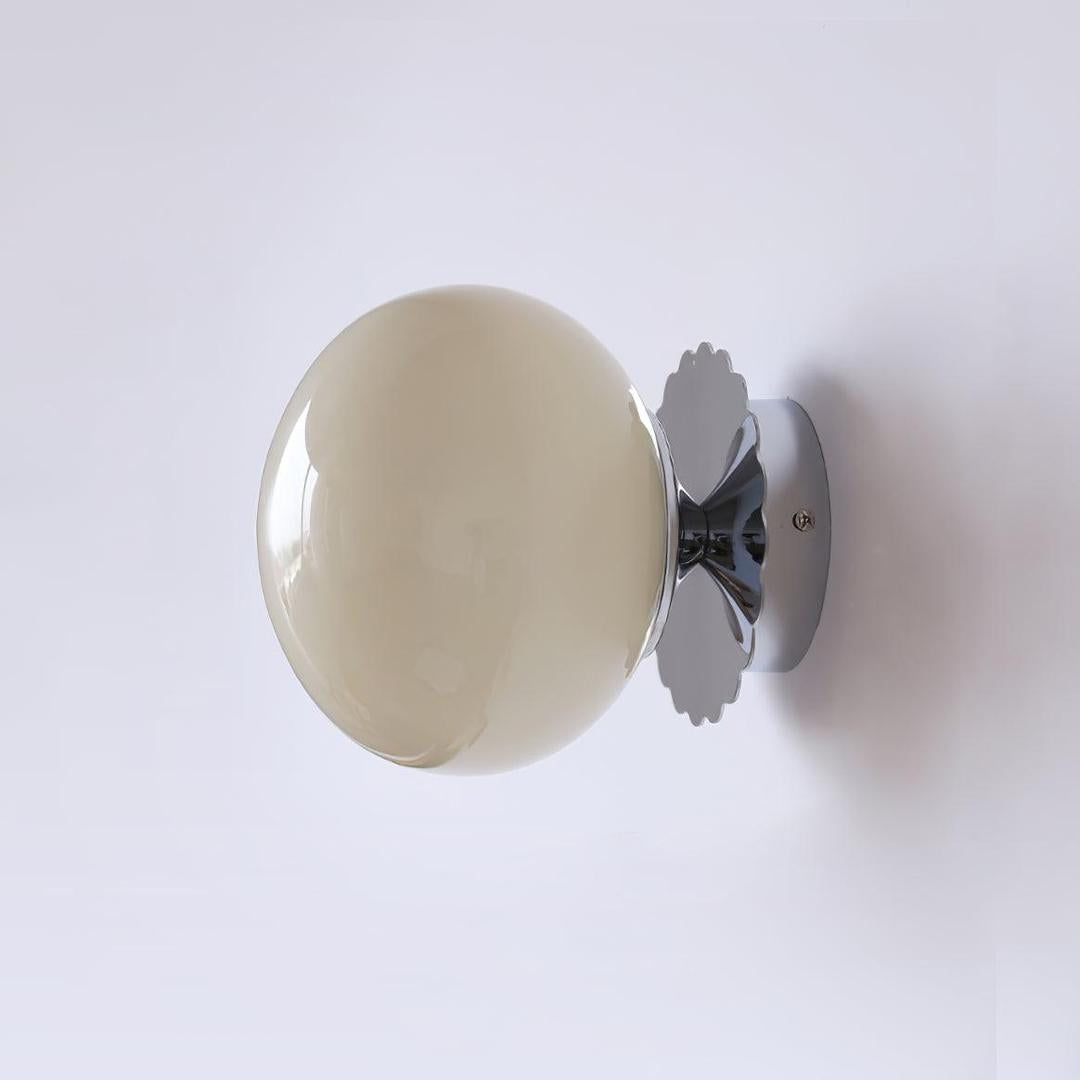 Nowoczesna Lampa Ścienna Ze Szklaną Kulą