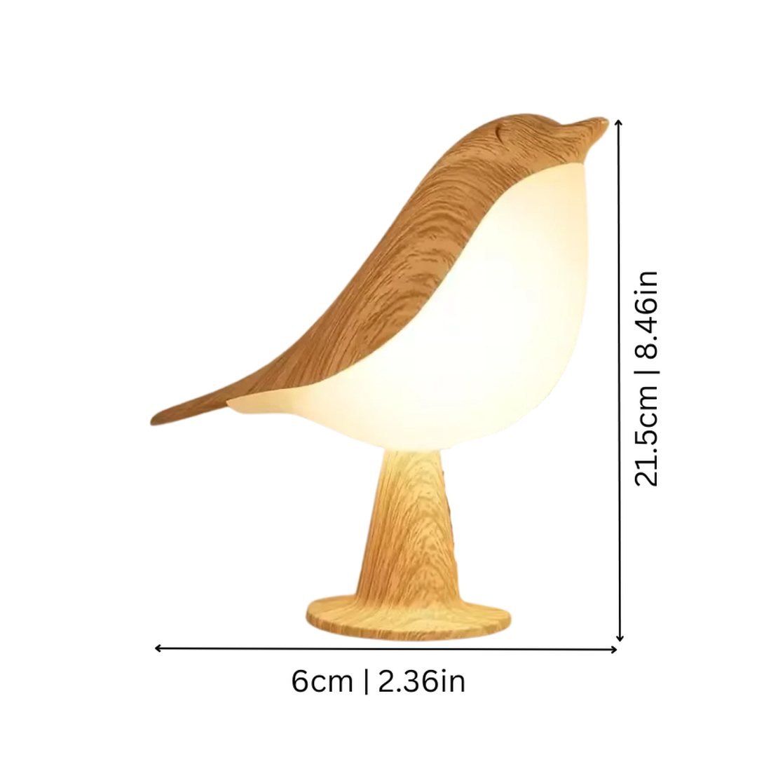 Lampa LED Z Dyfuzorem Aromaterapeutycznym Z Motywem Ptaka
