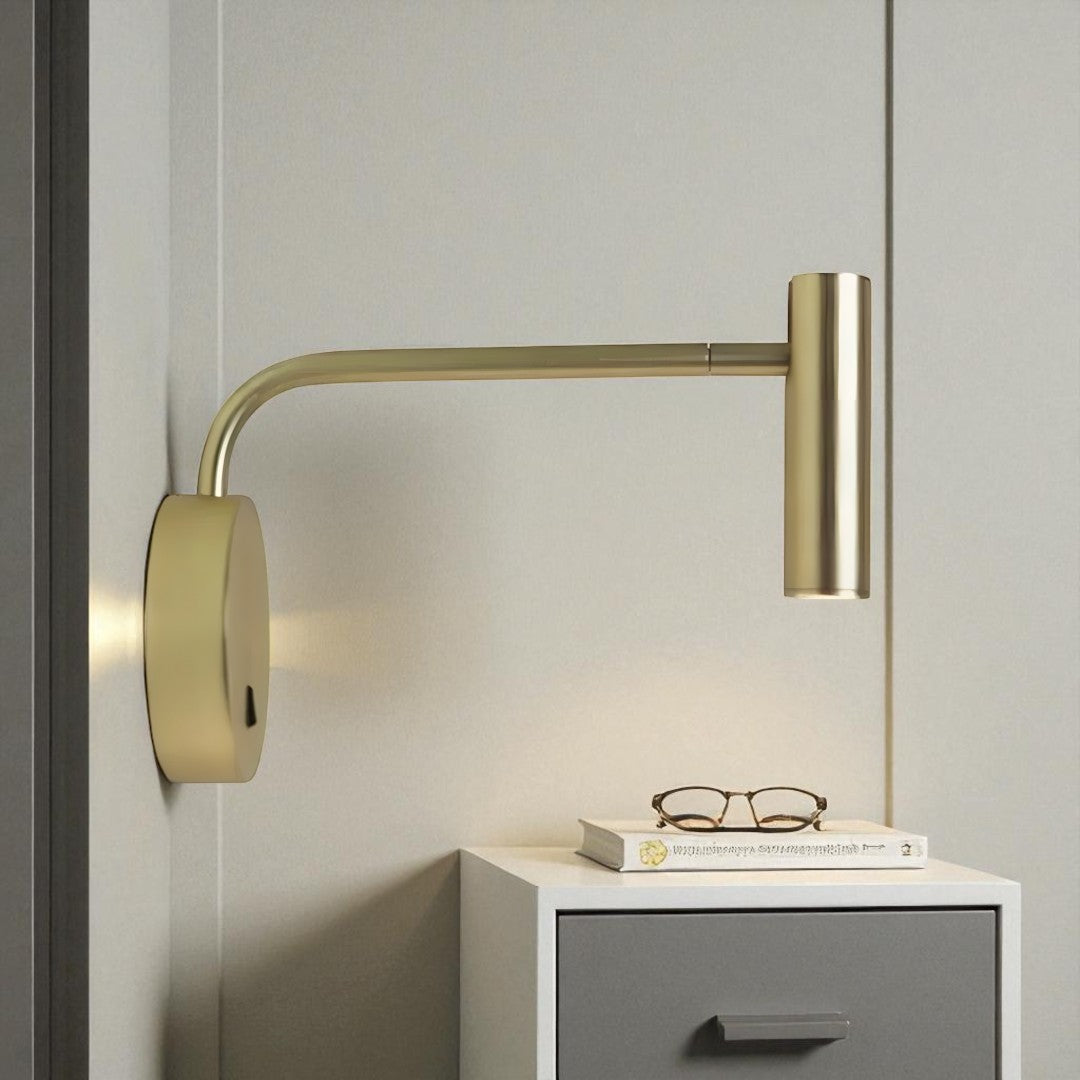 Minimalistyczna Regulowana Lampa Ścienna LED Do Sypialni