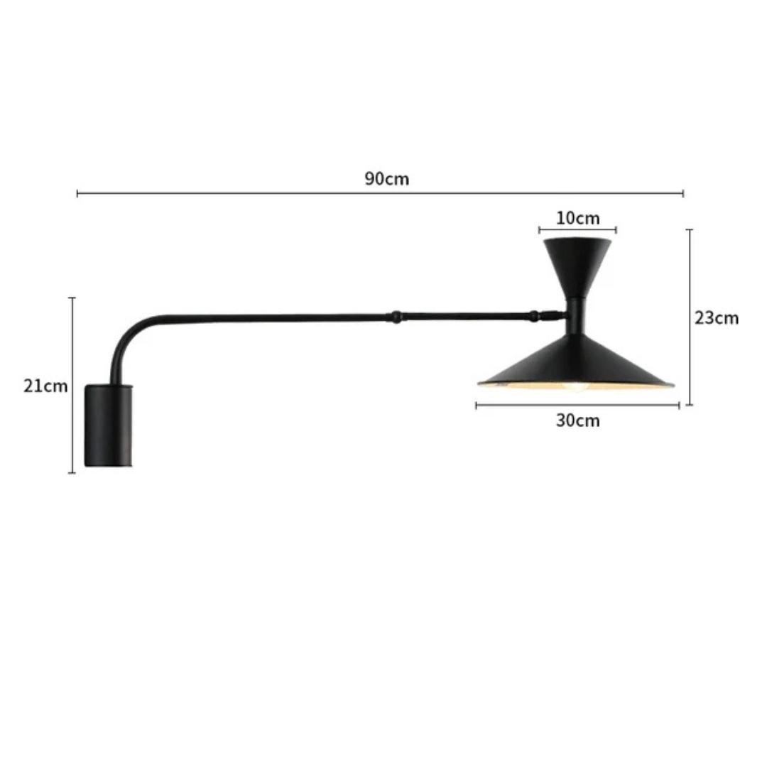 Regulowana Lampa Ścienna LED