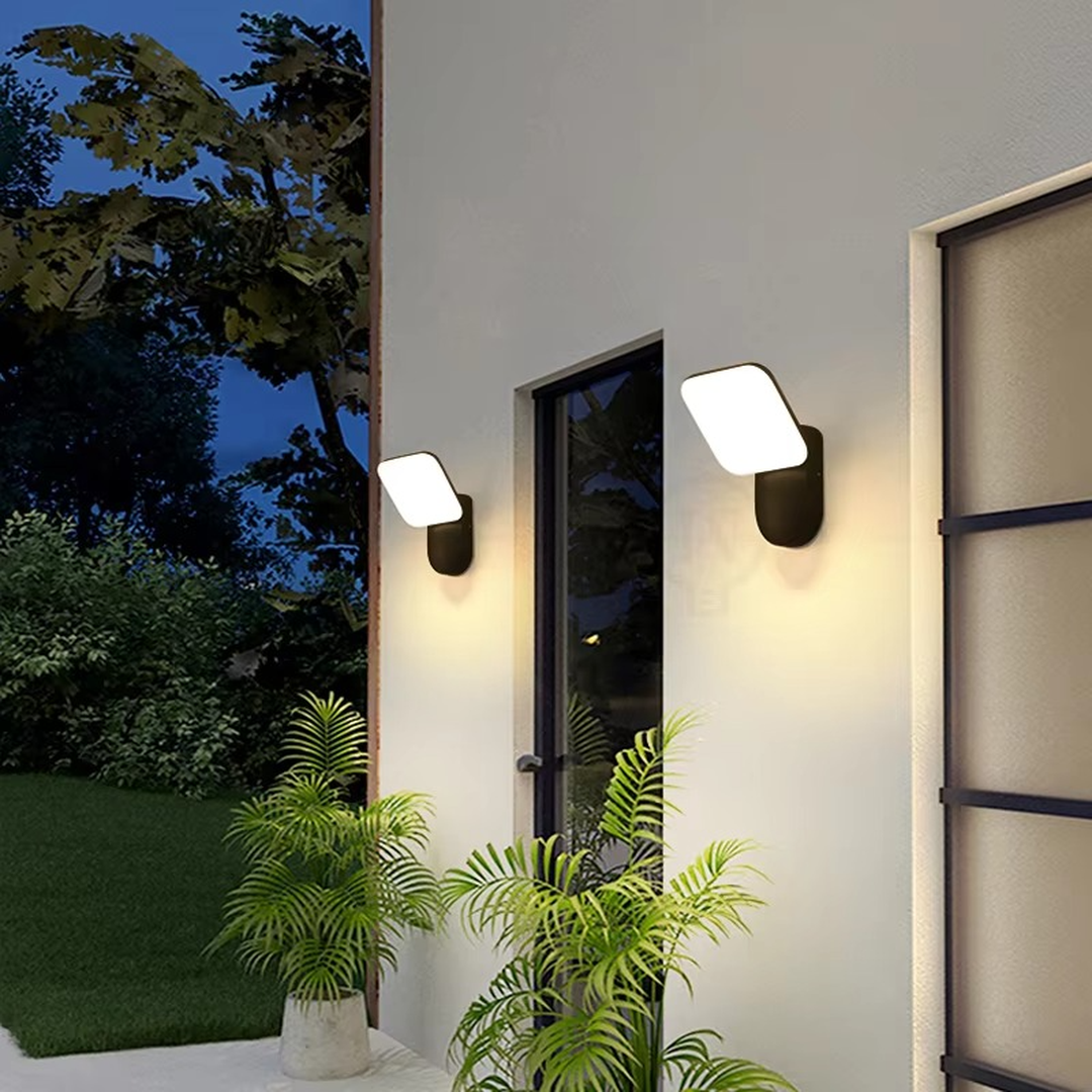 Zewnętrzna Lampa Ścienna LED Z Czujnikiem Ruchu