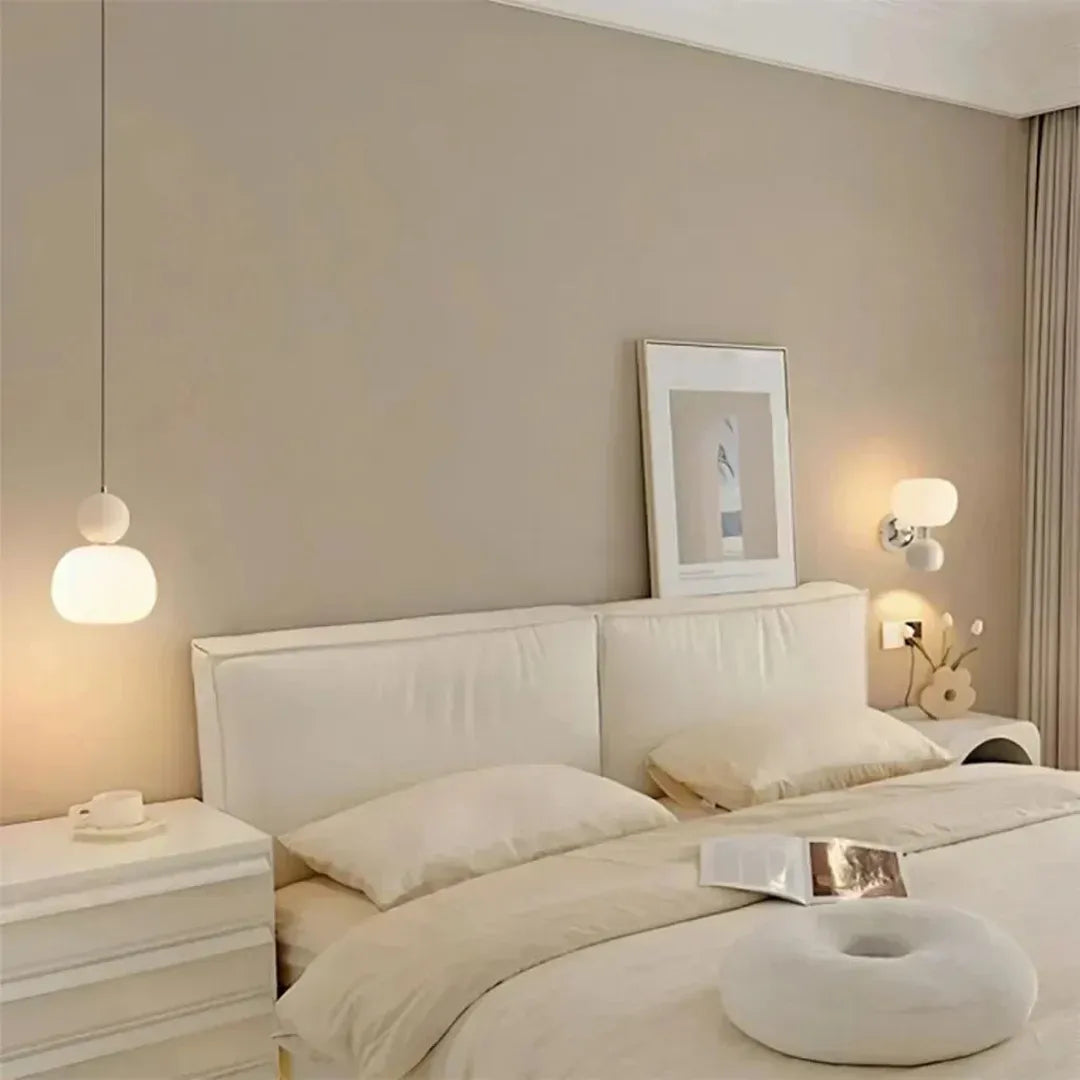 Nowoczesna Okrągła Kolorowa Lampa Wisząca