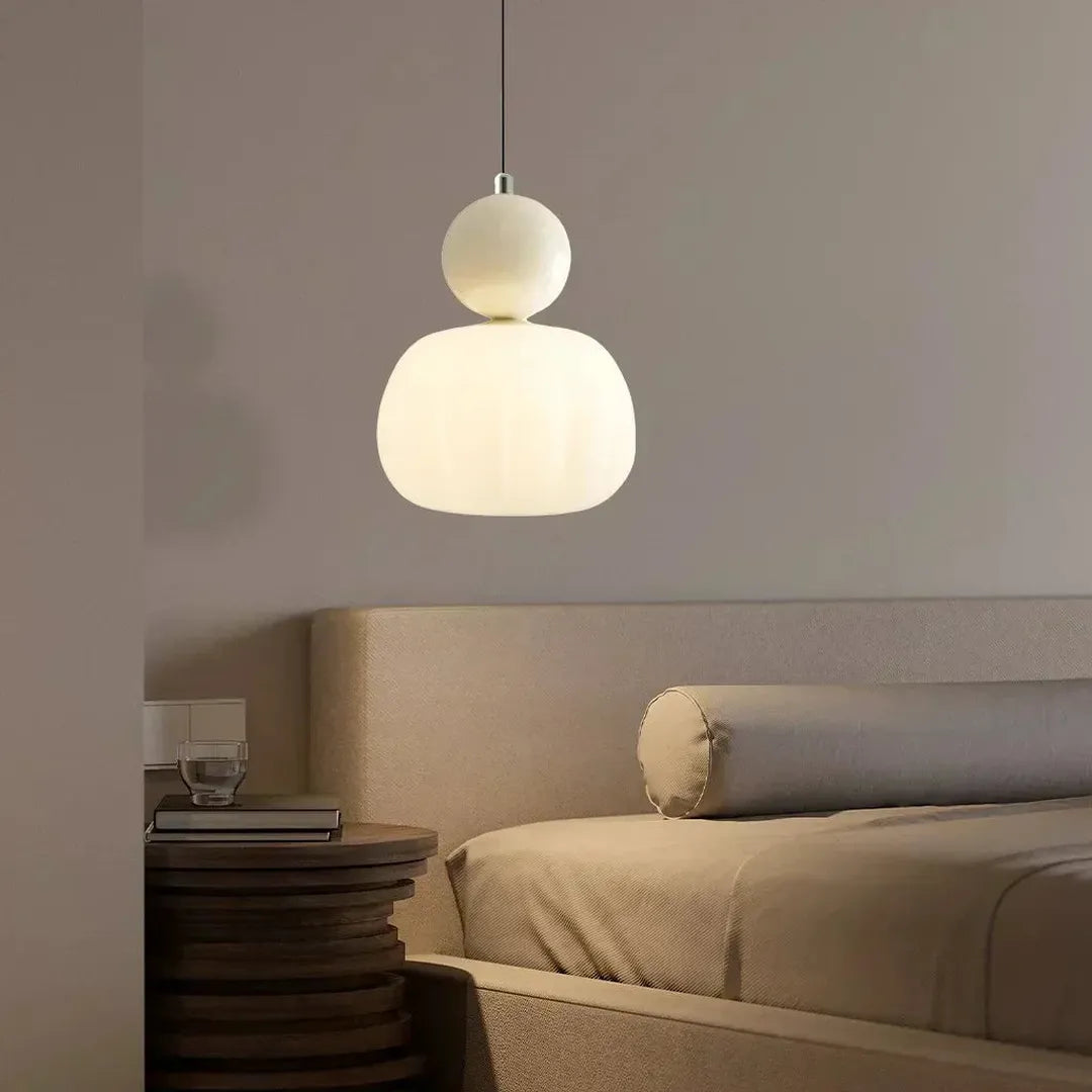 Nowoczesna Okrągła Kolorowa Lampa Wisząca