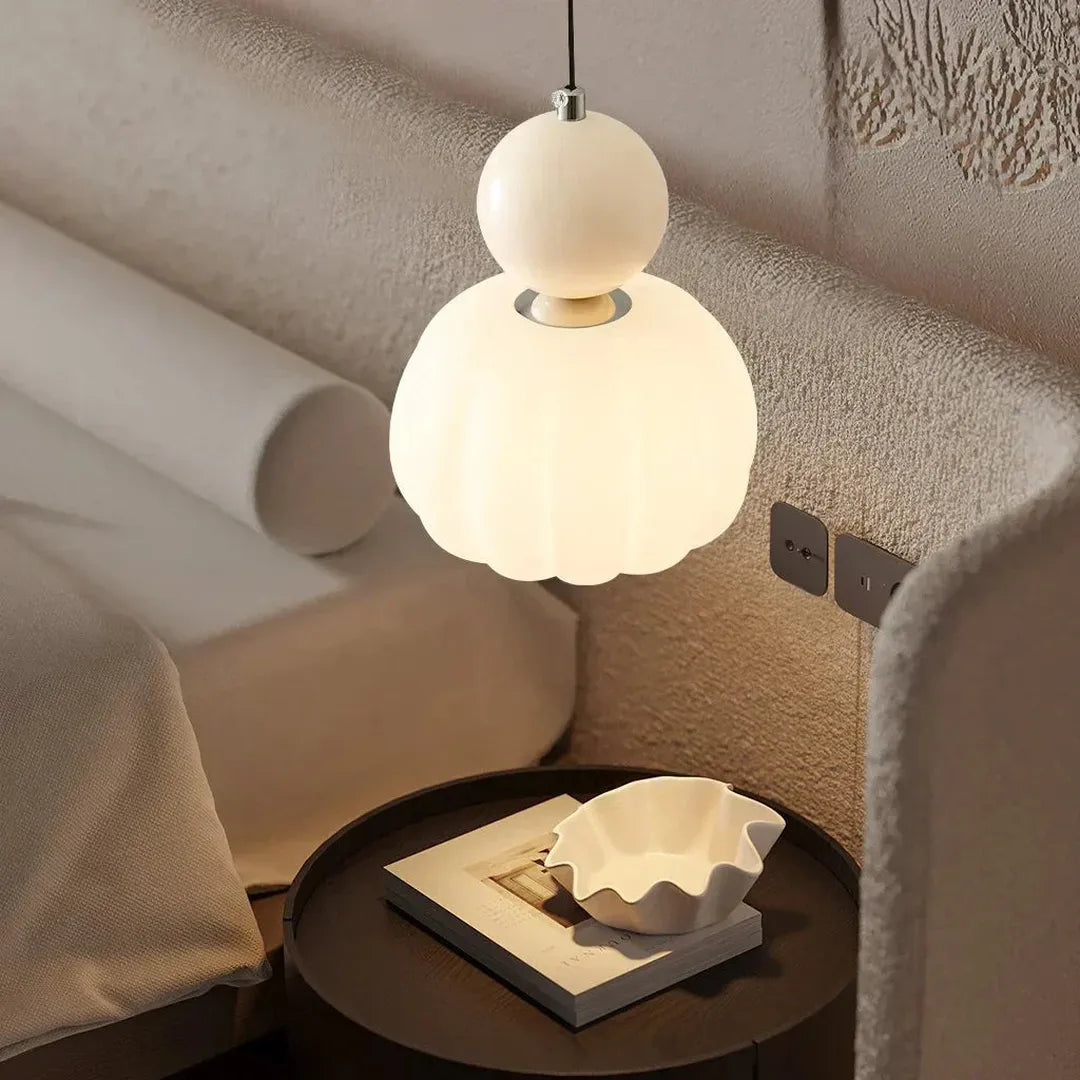 Nowoczesna Okrągła Kolorowa Lampa Wisząca