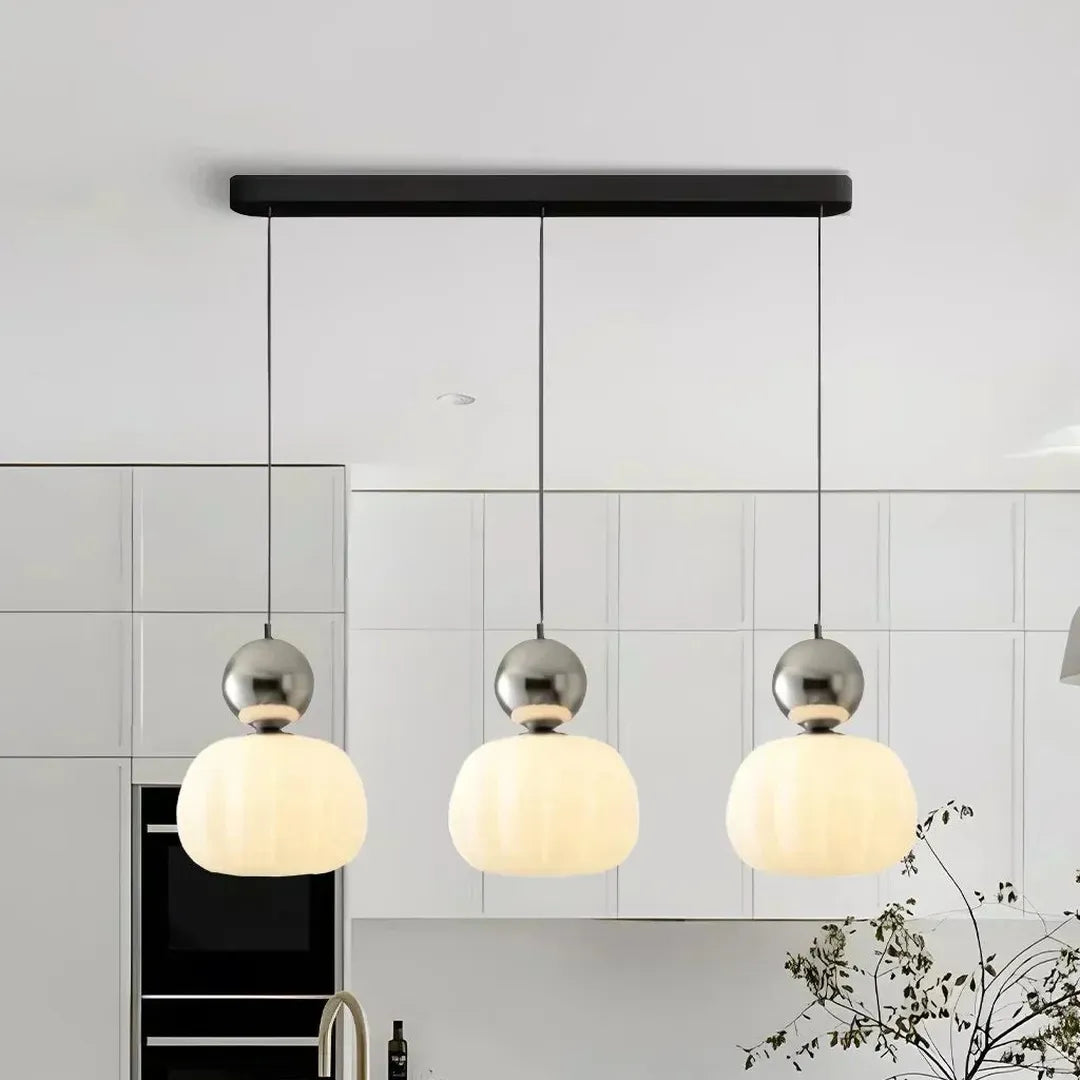 Nowoczesna Okrągła Kolorowa Lampa Wisząca