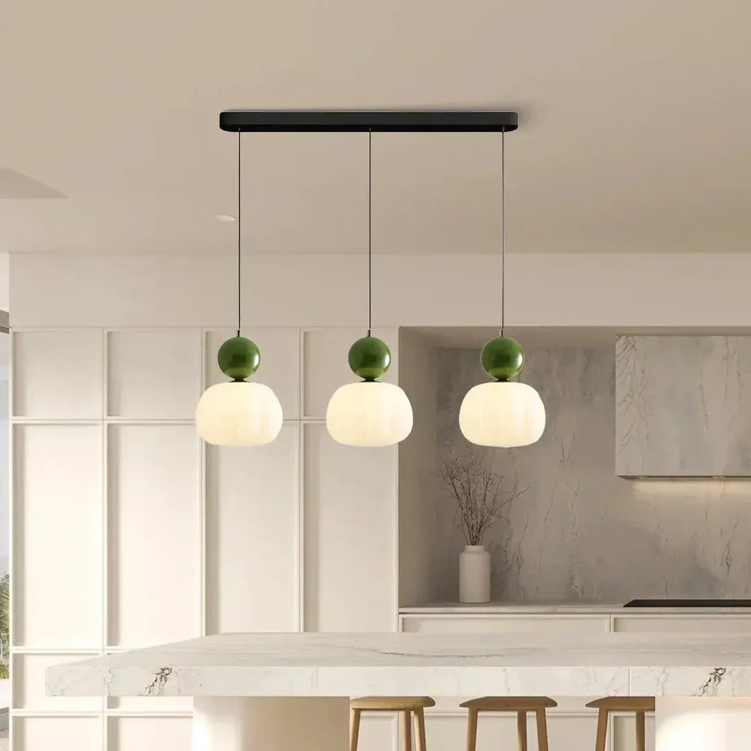 Nowoczesna Okrągła Kolorowa Lampa Wisząca